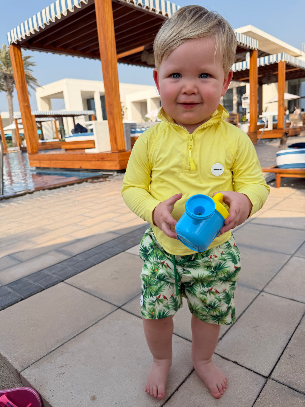 RASH VEST - Yellow