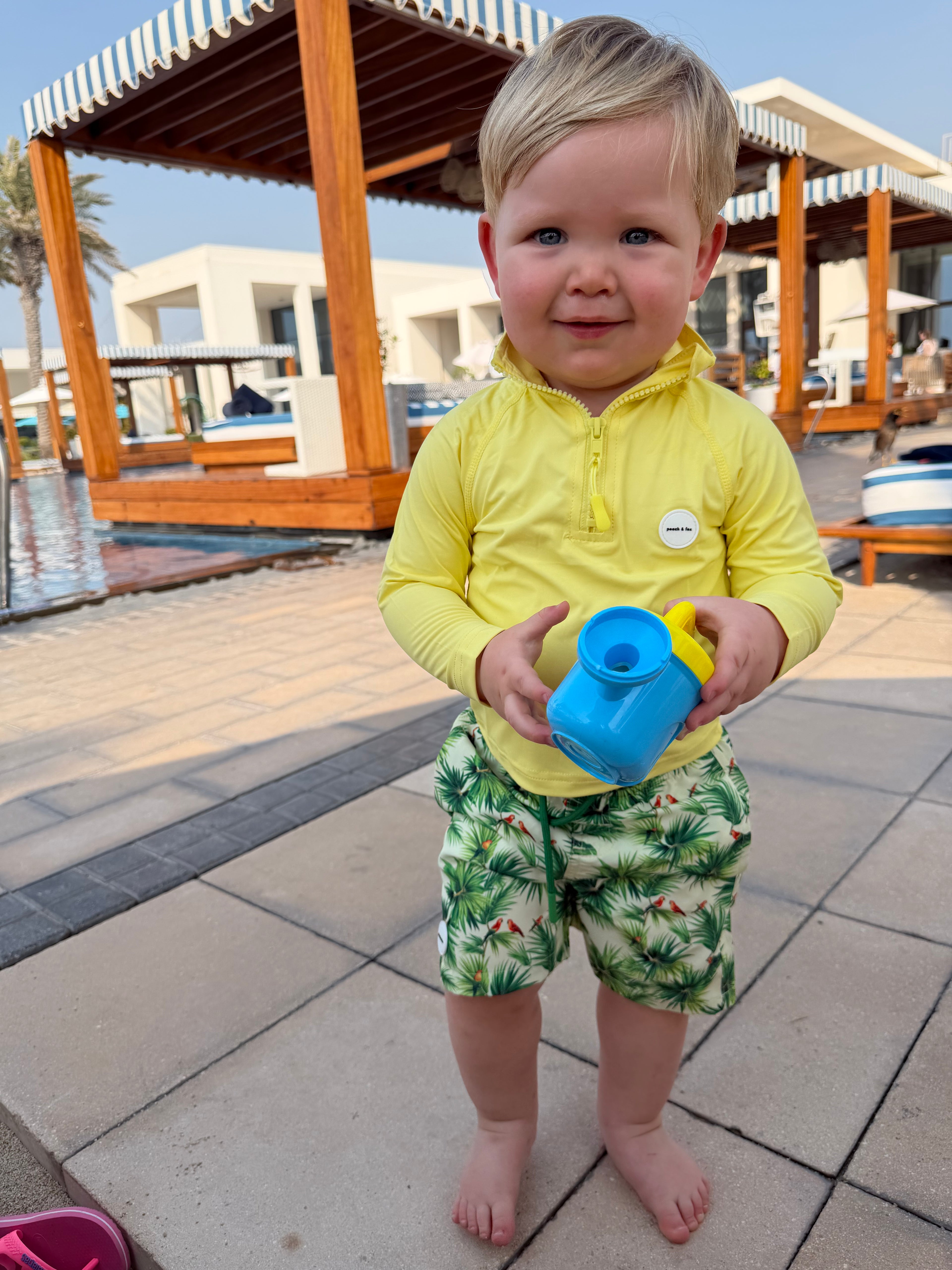 RASH VEST - Yellow