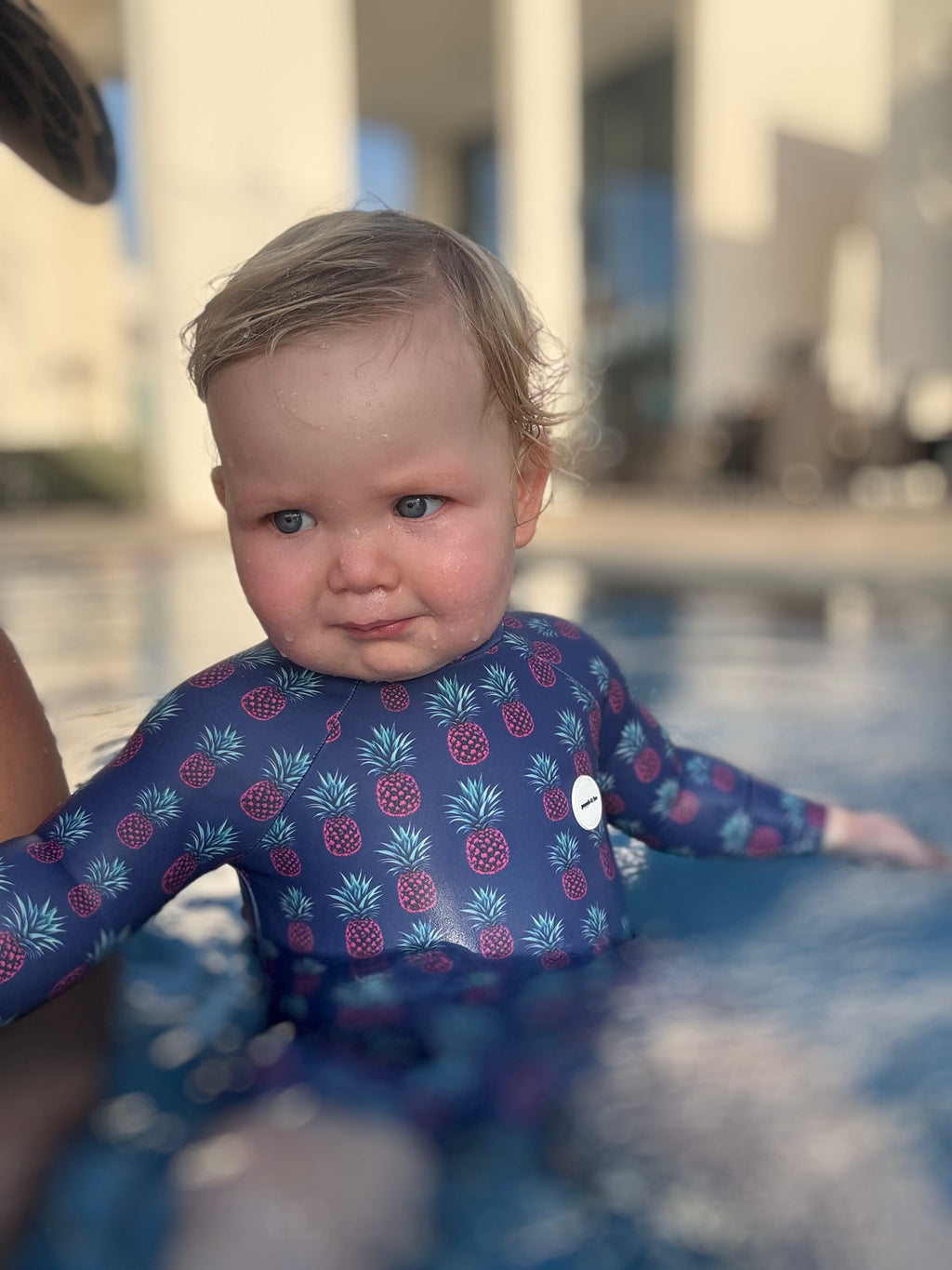 Baby Beach Collection - Pineapple Party | Swimsuit, Hat & Shoes