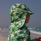 Baby Beach Collection - Parrot Talk | Swimsuit, Hat & Shoes