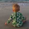 Baby Beach Collection - Parrot Talk | Swimsuit, Hat & Shoes